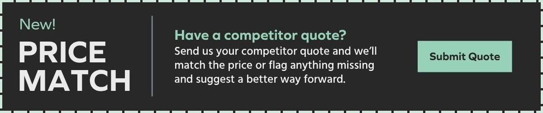 A3D Price Match Promotion Coupon Bring Your Competitor Quote and we'll match it